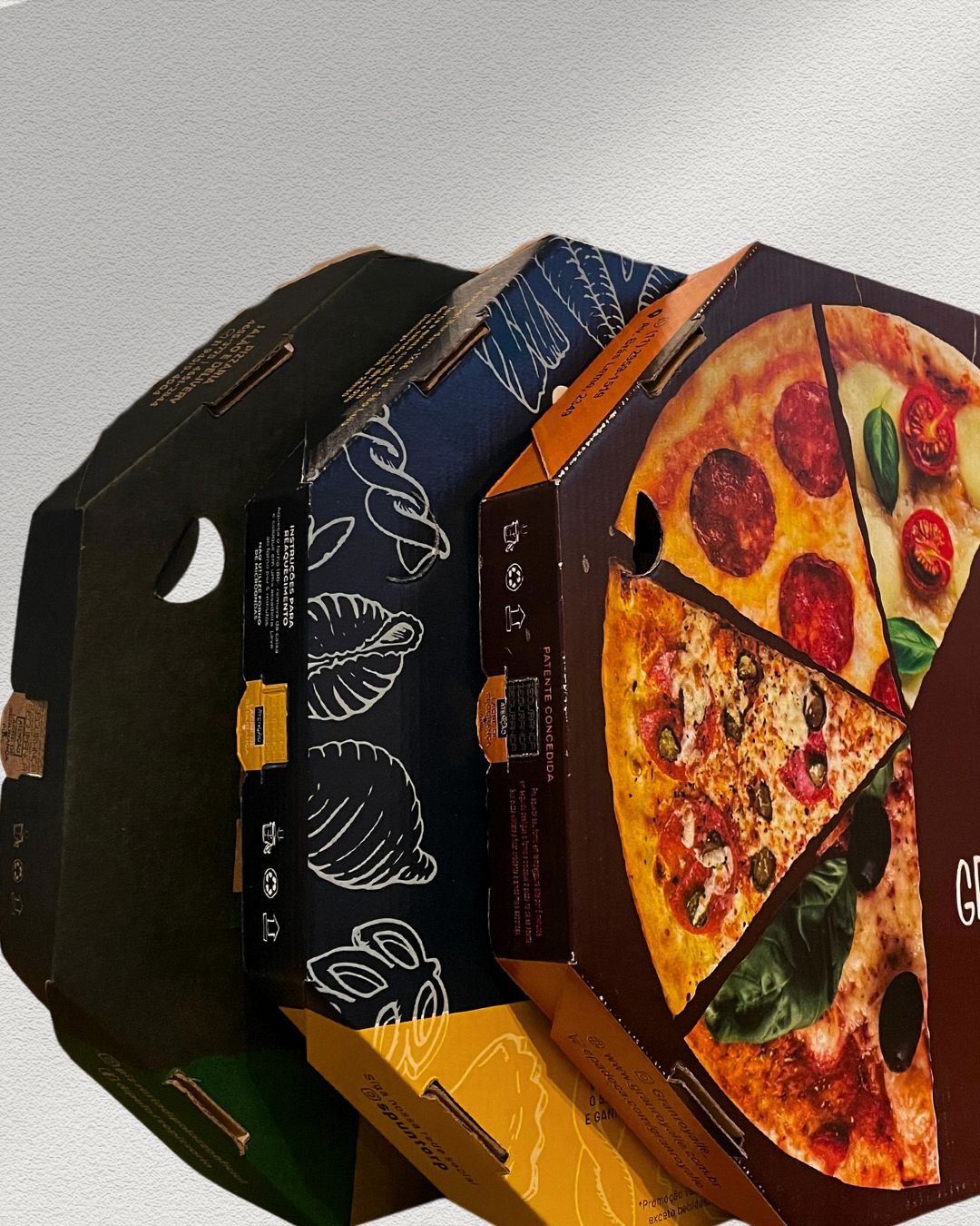 Imagem ilustrativa de Caixa de pizza personalizada